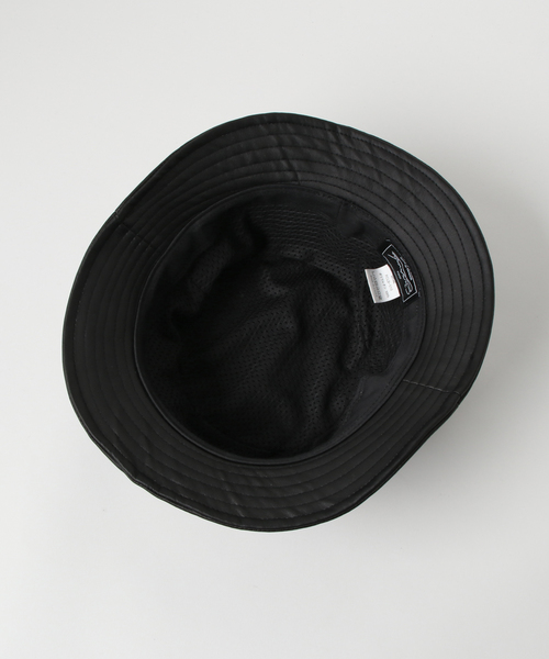 ANCHOR（アンカー）の「CELEB　PUレザーバケットHAT（ハット・メンズ・ホワイト/ブラック・FREE）」の3枚目の写真