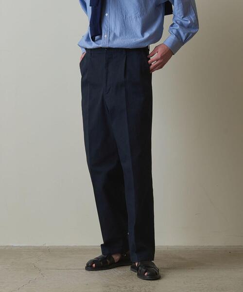 Steven Alan（スティーブンアラン）の「＜Steven Alan＞ STRC/DRIL SUPER BAGGY TAPEREDⅡ/パンツ（チノパンツ・メンズ・ブラック/ナチュラル/ベージュ/ダークブラウン/その他1/モカ/グレー/ダークグレー/ネイビー・MEDIUM/X-LARGE/SMALL/LARGE）」の12枚目の写真
