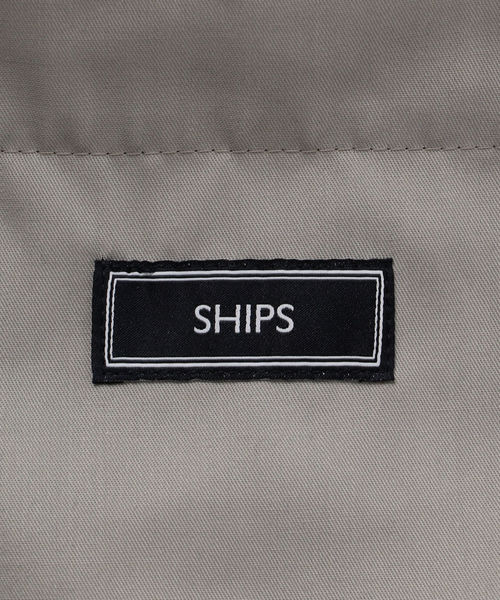 SHIPS(シップス)の「SD: 【ストレッチ】 コットン ヘリンボーン ドレスチノパンツ (ベージュ)(チノパンツ・メンズ・カーキ・44/46/48/42)」の9枚目の写真