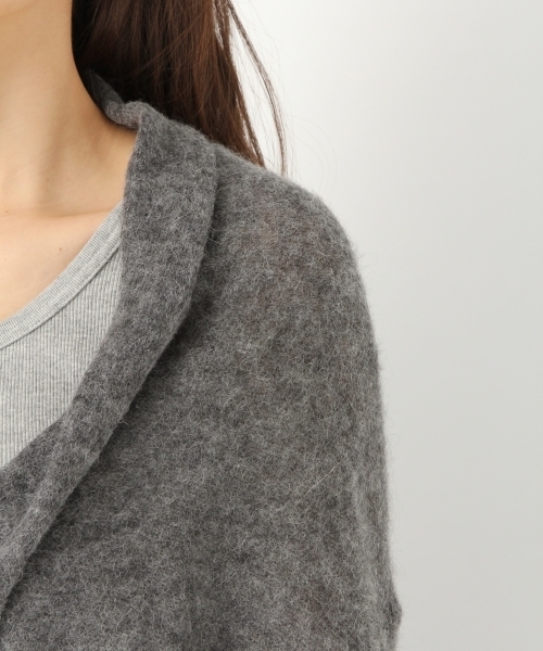 45R カシュクールカーディガン　アルパカ　ウール 45R カシュクールカーディガン アルパカ ウール 45R カシュクール