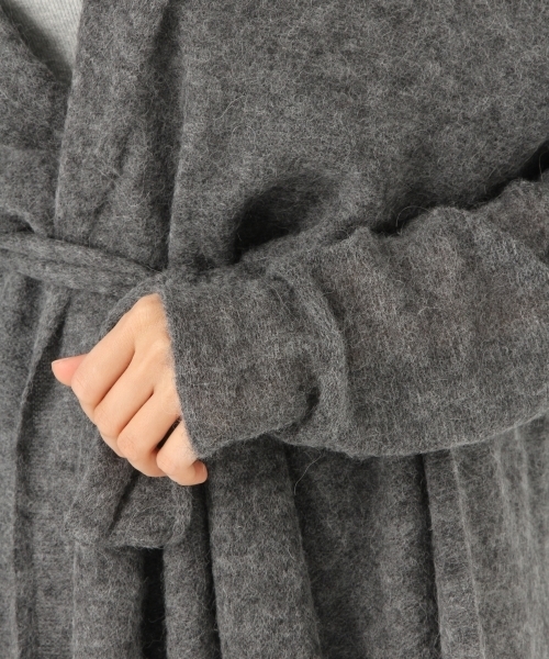 セール】オリジナルアルパカ混カシュクールカーディガン【niko and