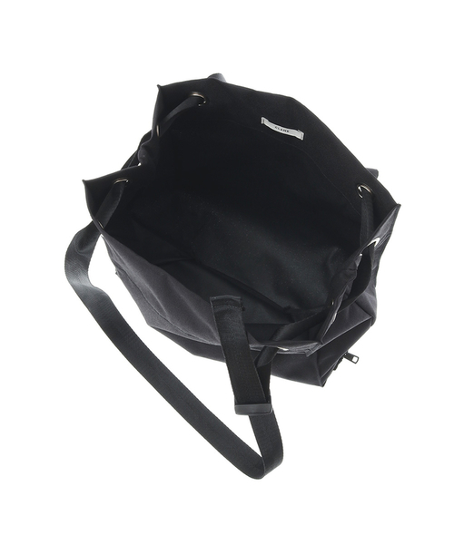 CLANE（クラネ）の「2WAY NYLON RUCKSACKA（バックパック/リュック・レディース・ブラック・FREE）」の8枚目の写真