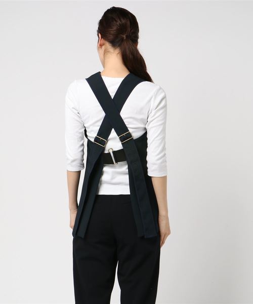 HELIOPOLE（エリオポール）の「VINCA TOKYO DESIGN STITCH VEST（ベスト・レディース・レッド/ネイビー・F）」の3枚目の写真