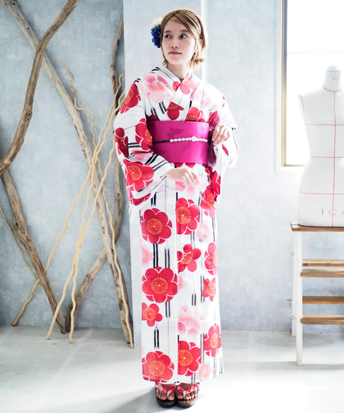 shopnikoniko（ショップニコニコ）の「雑誌掲載　セブンティーン掲載　一人でも着れる浴衣3点セット浴衣作り帯下駄（浴衣・レディース・その他/その他1/その他2/その他3/その他4/その他5/H/A/B/C/E/F/G・フリー）」の8枚目の写真