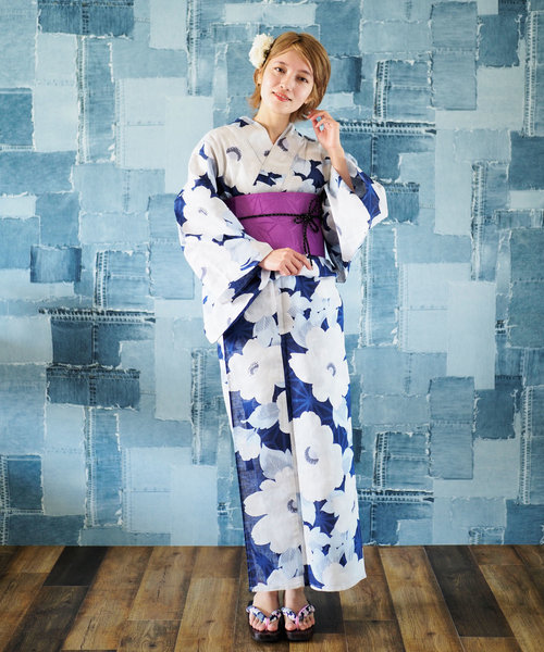 shopnikoniko（ショップニコニコ）の「雑誌掲載　セブンティーン掲載　一人でも着れる浴衣3点セット浴衣作り帯下駄（浴衣・レディース・その他/その他1/その他2/その他3/その他4/その他5/H/A/B/C/E/F/G・フリー）」の10枚目の写真