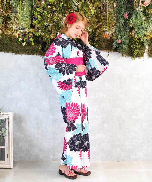 shopnikoniko（ショップニコニコ）の「雑誌掲載　セブンティーン掲載　一人でも着れる浴衣3点セット浴衣作り帯下駄（浴衣・レディース・その他/その他1/その他2/その他3/その他4/その他5/H/A/B/C/E/F/G・フリー）」の12枚目の写真