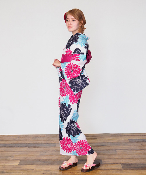 shopnikoniko（ショップニコニコ）の「雑誌掲載　セブンティーン掲載　一人でも着れる浴衣3点セット浴衣作り帯下駄（浴衣・レディース・その他/その他1/その他2/その他3/その他4/その他5/H/A/B/C/E/F/G・フリー）」の20枚目の写真