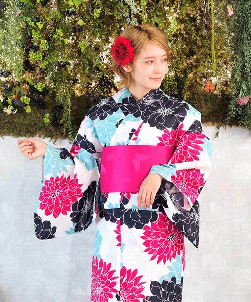 shopnikoniko（ショップニコニコ）の「雑誌掲載　セブンティーン掲載　一人でも着れる浴衣3点セット浴衣作り帯下駄（浴衣・レディース・その他/その他1/その他2/その他3/その他4/その他5/H/A/B/C/E/F/G・フリー）」の18枚目の写真