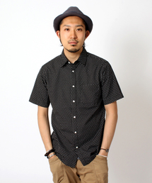 BEAMS | ○BEAMS / ドット配色 MR S/S シャツ/(シャツ/ブラウス)