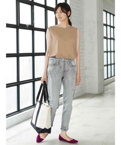 AMERICAN HOLIC(アメリカンホリック)の「・New Grayスキニーデニムパンツ(デニムパンツ・レディース・グレー・M/L/XS/S)」の5枚目の写真