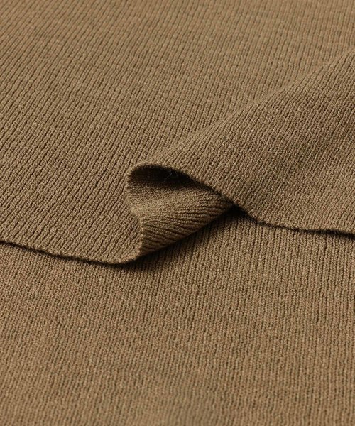 SENSE OF PLACE by URBAN RESEARCH（センスオブプレイスバイアーバンリサーチ）の「ボタンディティールセーター(半袖)（ニット/セーター・レディース・チャコールグレー/オフホワイト/モカ・FREE）」の18枚目の写真