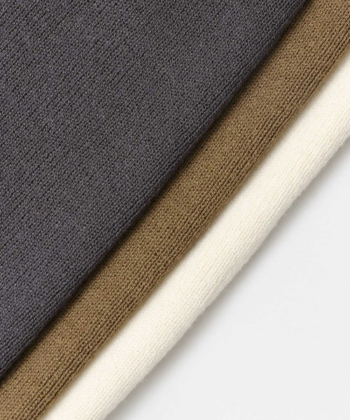 SENSE OF PLACE by URBAN RESEARCH（センスオブプレイスバイアーバンリサーチ）の「ボタンディティールセーター(半袖)（ニット/セーター・レディース・チャコールグレー/オフホワイト/モカ・FREE）」の19枚目の写真