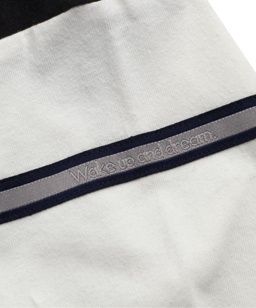 BREEZE（ブリーズ）の「ネット限定 切替ロゴTシャツ（Tシャツ/カットソー・キッズ・ブラック/ネイビー・80/90/95/100/110/120/130/140）」の10枚目の写真