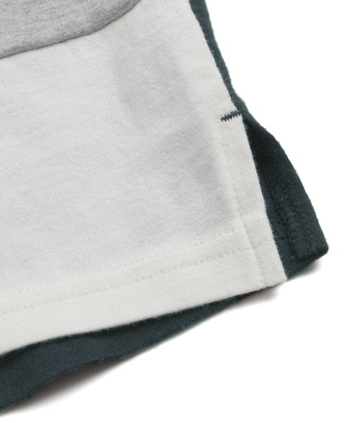 BREEZE（ブリーズ）の「ネット限定 切替ロゴTシャツ（Tシャツ/カットソー・キッズ・ブラック/ネイビー・80/90/95/100/110/120/130/140）」の12枚目の写真