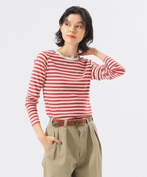 BEAMS BOY | ▼【一部予約】BEAMS BOY / フライス 1cm ボーダー(Tシャツ/カットソー)