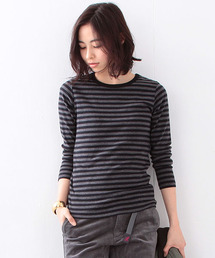 フライス 1cm ボーダー Tシャツ
