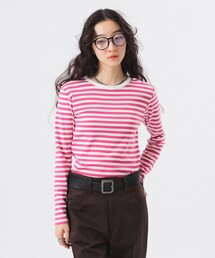 BEAMS BOY | 【BEAMS BOY / フライス 1cm ボーダー★】(Tシャツ/カットソー)