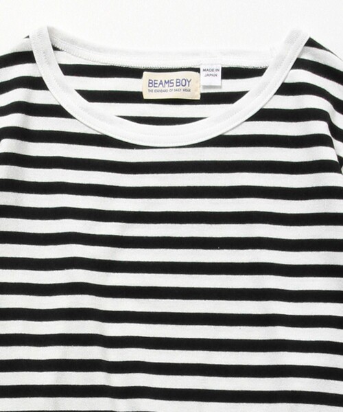 フライス 1cm ボーダー Tシャツ（Tシャツ/カットソー）｜BEAMS