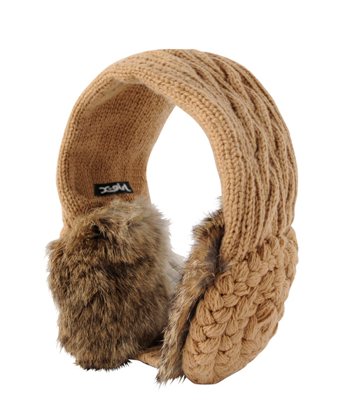 X-girl(エックスガール)の「EARMUFF BAND(イヤーマフ・レディース・ブラック/ベージュ/ネイビー・ONE SIZE)」の9枚目の写真