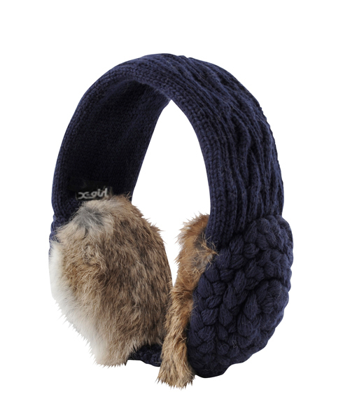X-girl(エックスガール)の「EARMUFF BAND(イヤーマフ・レディース・ブラック/ベージュ/ネイビー・ONE SIZE)」の10枚目の写真