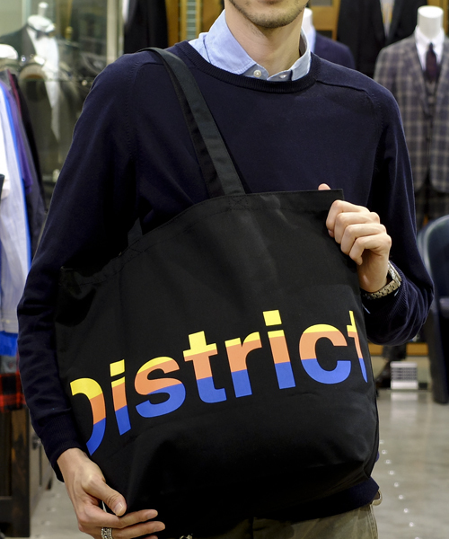 UNITED ARROWS(ユナイテッドアローズ)の「D POLY LOGO TOTE(トートバッグ・メンズ・ブラック・フリー)」の8枚目の写真