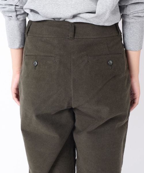 liflattie ships（リフラティ シップス）の「liflattie ships:モールスキンストレートパンツ◇（その他パンツ・レディース・ホワイト/オリーブ・SMALL/MEDIUM/LARGE）」の10枚目の写真