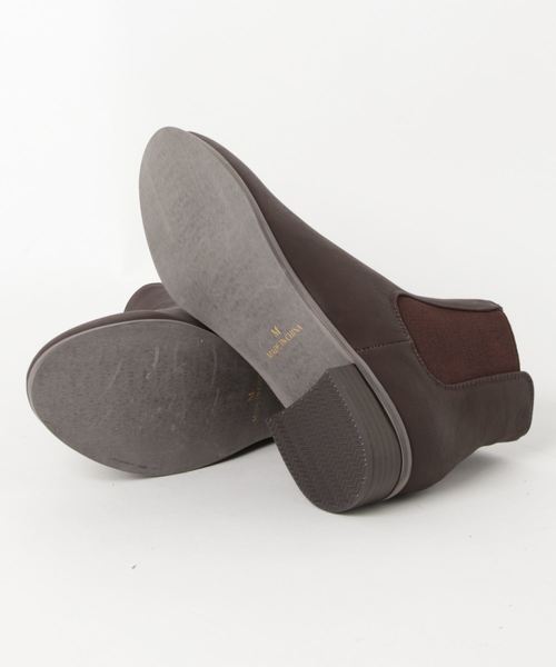 LBC（エルビーシー）の「サイドゴアジップブーツ（ブーツ・レディース・ブラック/ダークブラウン/ベージュ・M/L）」の4枚目の写真