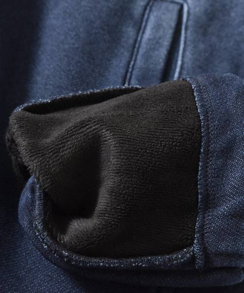 MinoriTY(マイノリティ)の「カットデニムダブルライダース(その他アウター・メンズ・グレー/インディゴブルー/ブルー/ブラック・S/M/L/XL)」の13枚目の写真