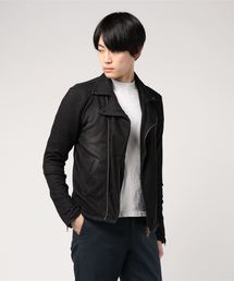 MinoriTY | カットデニムダブルライダース(その他アウター)