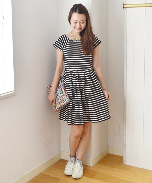 SHIPS for women(シップスフォーウィメン)の「SHINZONE:ウラケワンピース(ワンピース・レディース・ダークグレー/ブラック/ネイビー・ONE SIZE)」の1枚目の写真