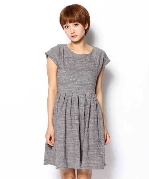 SHIPS for women(シップスフォーウィメン)の「SHINZONE:ウラケワンピース(ワンピース・レディース・ダークグレー/ブラック/ネイビー・ONE SIZE)」の4枚目の写真