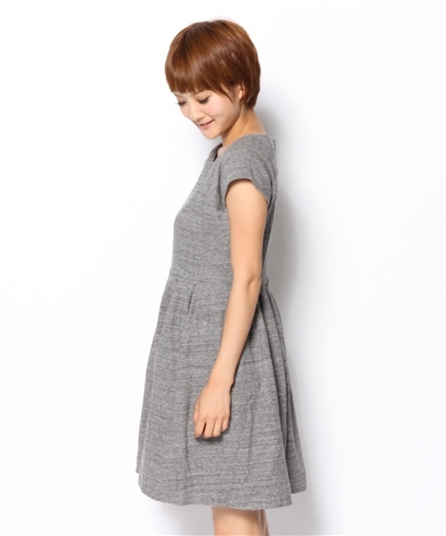 SHIPS for women(シップスフォーウィメン)の「SHINZONE:ウラケワンピース(ワンピース・レディース・ダークグレー/ブラック/ネイビー・ONE SIZE)」の5枚目の写真