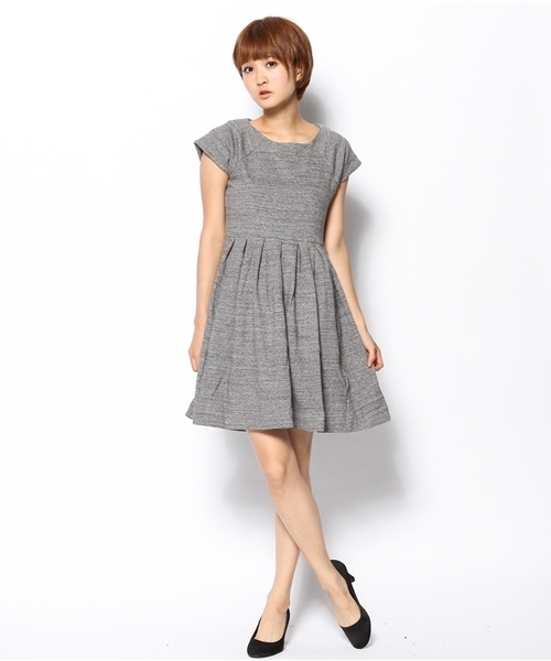 SHIPS for women(シップスフォーウィメン)の「SHINZONE:ウラケワンピース(ワンピース・レディース・ダークグレー/ブラック/ネイビー・ONE SIZE)」の7枚目の写真