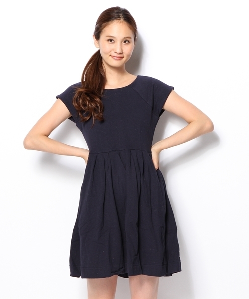 SHIPS for women(シップスフォーウィメン)の「SHINZONE:ウラケワンピース(ワンピース・レディース・ダークグレー/ブラック/ネイビー・ONE SIZE)」の15枚目の写真