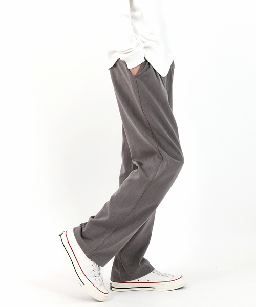 Rocky Monroe（ロッキーモンロー）の「タックワイドテーパードパンツ（スラックス・メンズ・ブラック/ベージュ/グレー/グレー系その他/ブラウン系その他/グレー系その他4/ブラウン系その他4/グレー系その他2/グレー系その他3/ブラウン系その他3/ブラウン系その他2・L/M/XL）」の14枚目の写真