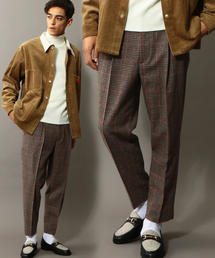 BEAUTY&YOUTH UNITED ARROWS | BY フラノ グレンチェック 1P ワイドパンツ(その他パンツ)