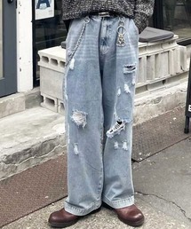 8(eight) | ワイドデニムバルーンパンツ(デニムパンツ)