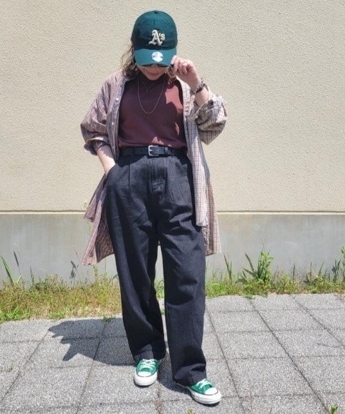 【THEAIRTOWN】ホットフィックス ワイドバルーンパンツ★ atelier SOMETHING TUCK BALLOON WIDE/タックバルーンワイド