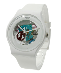 BEAUTY&YOUTH UNITED ARROWS | ＜SWATCH＞ WHITE LACQUERED¨§(アナログ腕時計)