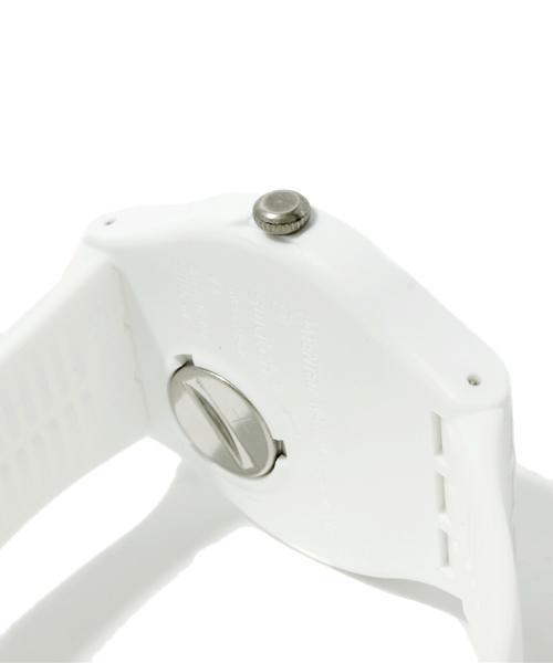 BEAUTY&YOUTH UNITED ARROWS（ビューティーアンドユースユナイテッドアローズ）の「＜SWATCH＞ WHITE LACQUERED¨§（アナログ腕時計・メンズ・ホワイト・フリー）」の5枚目の写真