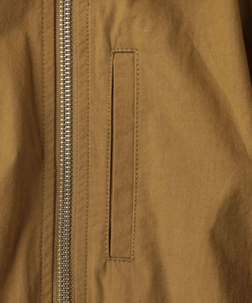 SHIPS(シップス)の「SU: ショート スタンド ジップ ブルゾン(ブルゾン・メンズ・ネイビー/ベージュ/オリーブ・SMALL/MEDIUM/LARGE/X-LARGE)」の17枚目の写真
