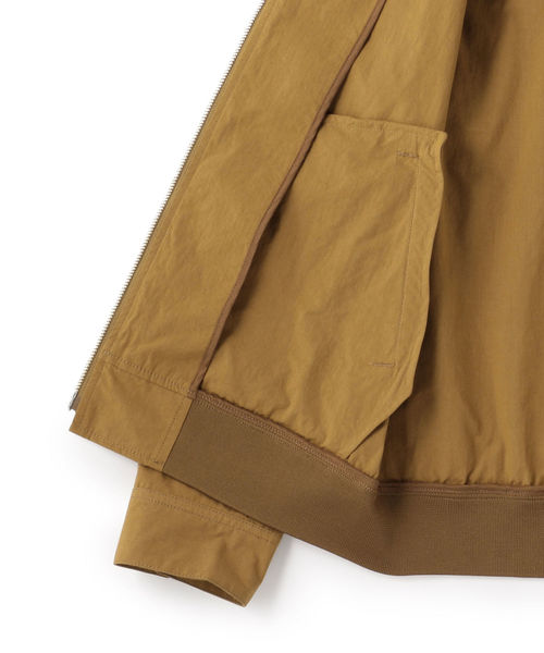 SHIPS(シップス)の「SU: ショート スタンド ジップ ブルゾン(ブルゾン・メンズ・ネイビー/ベージュ/オリーブ・SMALL/MEDIUM/LARGE/X-LARGE)」の13枚目の写真