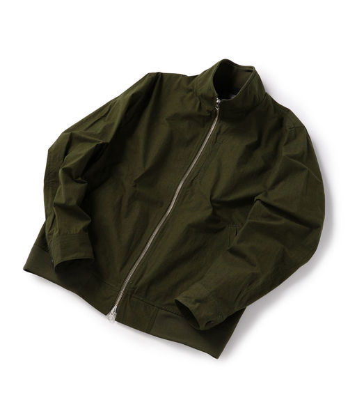 SHIPS(シップス)の「SU: ショート スタンド ジップ ブルゾン(ブルゾン・メンズ・ネイビー/ベージュ/オリーブ・SMALL/MEDIUM/LARGE/X-LARGE)」の8枚目の写真