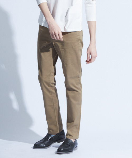 ABAHOUSE（アバハウス）の「スリムストレッチツイル5Pパンツ（その他パンツ・メンズ・ベージュ/ブラック/グレー/ネイビー・46/48/44）」の3枚目の写真