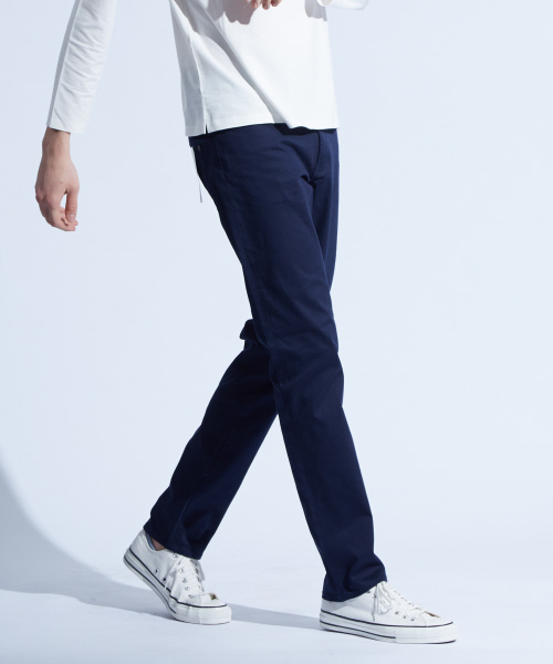 ABAHOUSE（アバハウス）の「スリムストレッチツイル5Pパンツ（その他パンツ・メンズ・ベージュ/ブラック/グレー/ネイビー・46/48/44）」の4枚目の写真