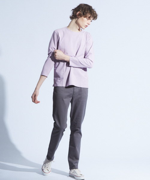 ABAHOUSE（アバハウス）の「スリムストレッチツイル5Pパンツ（その他パンツ・メンズ・ベージュ/ブラック/グレー/ネイビー・46/48/44）」の9枚目の写真