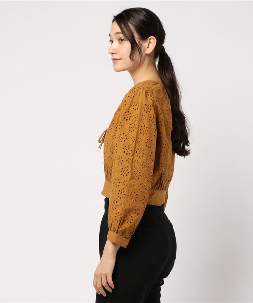 IENA LA BOUCLE レース トップス イエナ ジャケット IENA LA BOUCLE 強撚サージテーラードジャケット（テーラード