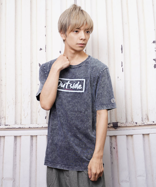 セール モコモコ刺繍インディゴtシャツ Bg Tシャツ カットソー おしゃれスタ オシャレスタ のファッション通販 Zozotown