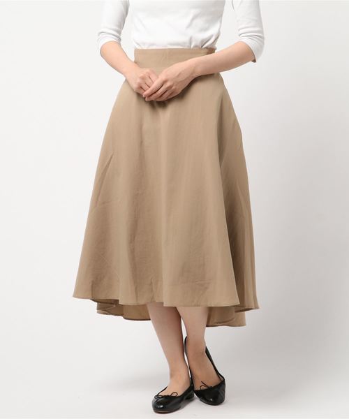 Te chichi（テチチ）の「ヴィンテージイレヘムスカート（スカート・レディース・ベージュ/ネイビー/ブラウン/イエロー・MEDIUM/SMALL）」の3枚目の写真