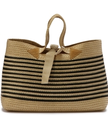 ODETTE E ODILE | ベルティーニ/Bertini ボーダースクエアカゴж(かごバッグ)